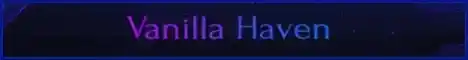 Vanilla Haven Minecraft server banner