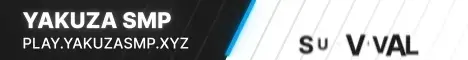 Yakuza SMP Minecraft server banner