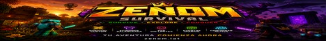 zenom Minecraft server banner